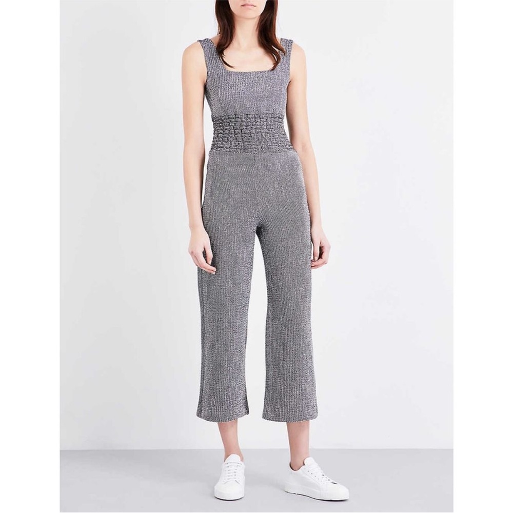MAJE Pattaya Jacquard Jumpsuit Size 38 Size Medium